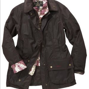 Womens Barbour Liberty Beadnell Waxed Jacket
